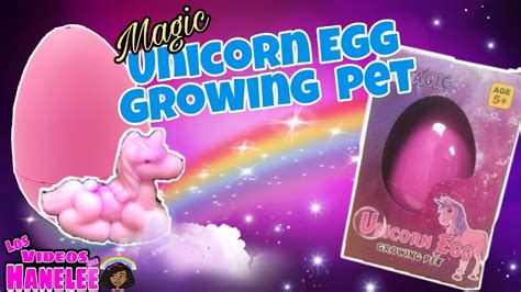 Magic growing unicorn egg